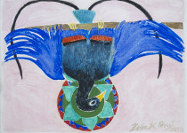 Krafttier Blauparadiesvogel, 2015
