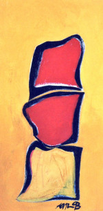 Turm 2 rot oben, 1993