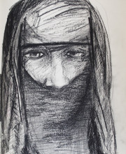 Marokkanische Frau, 1995