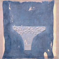 Textile Kultur im Bildnis, Dessous morte, Seide und Klöppelspitze