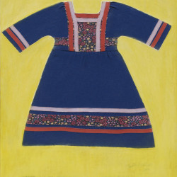 Textile Kultur im Bildnis, Evis Taufkleid,