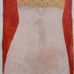 Textile Kultur im Bildnis, Leibchen, Spitze und Seide 1960 Jahre