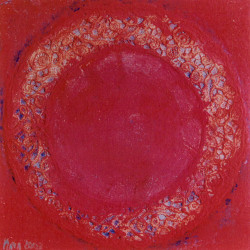 Textile Kultur im Bildnis, Spitzen-Deckchen Baumwolle 1950 Jahre