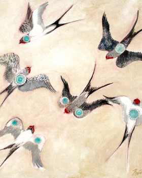 Energiebewegung
Rauchschwalben, 2014