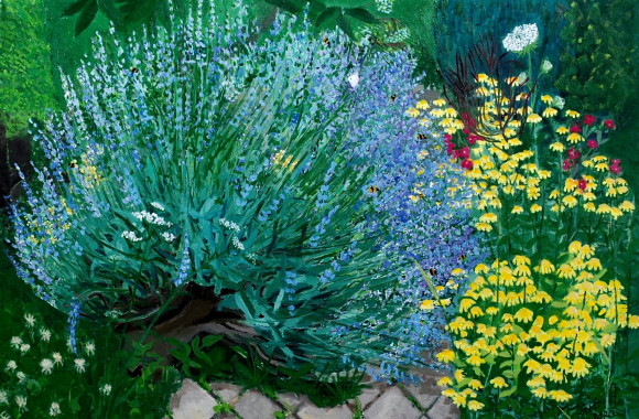 Lavendel und Färberkamille, 2020